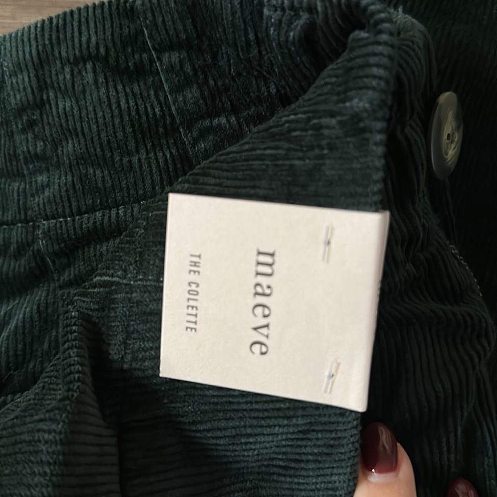Maeve Forest Corduroy Colette - Picture 2 of 5